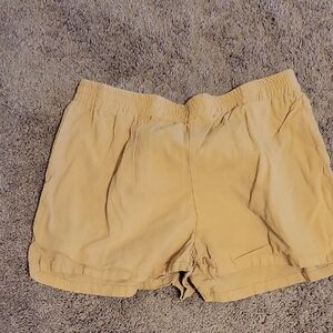 MISSLOOK High Waist Tan Shorts